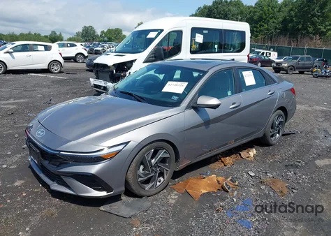 2024 Hyundai Elantra Limited из США, поврежденный, VIN KMHLP4DG5RU693589